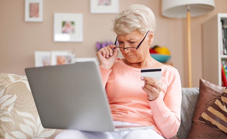 In every age you can pay for purchases by credit card